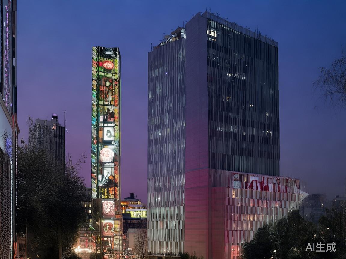 澳门皇家赌场广告牌在城市夜景中的独特位置与视觉影响分析 